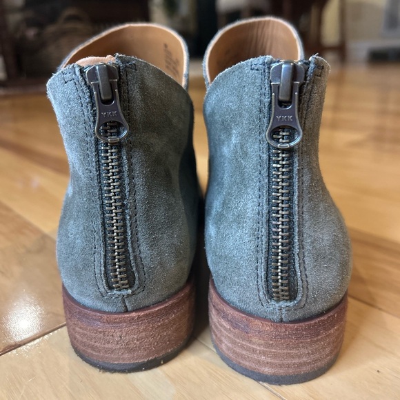 Kork-Ease Ryder Women’s Olive Suede Ankle Boots - Picture 6 of 16